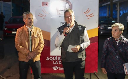 Pepe Chedraui coloca luminarias LED en la colonia Villa Encantada