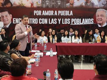 Alejandro Armenta destaca la visión humanista del movimiento de la 4T