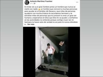 Recurre El Toñín a nostalgia para defender a su hermano