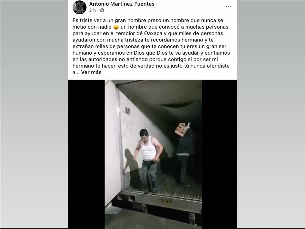 Recurre El Toñín a nostalgia para defender a su hermano