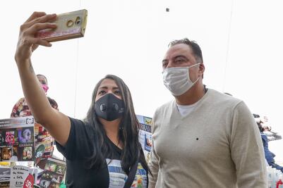 Rivera Santamaría exhibe cercanía con Barbosa