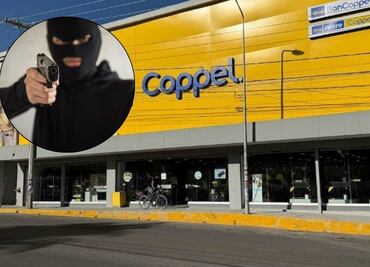 Asaltan con lujo de violencia tienda Coppel en San Francisco Totimehuacán