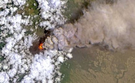 Cómo impacta la ceniza del Popocatépetl a las aeronaves