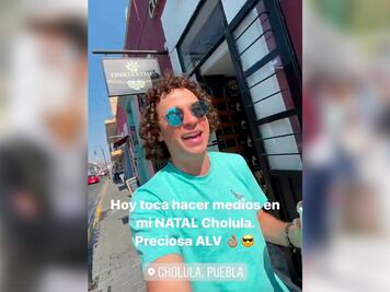 Luisito Comunica está de regreso en Puebla; “es preciosa mi Cholula”, dice
