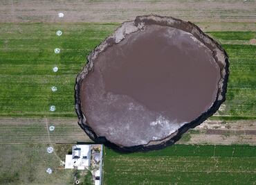 Socavón Puebla. Pobladores denuncian sobreexplotación de mantos, harán su propio estudio