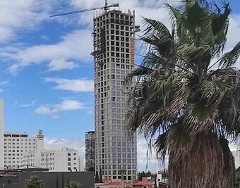 Torre Selenite, avanza el tercer rascacielos en construcción más alto de Puebla