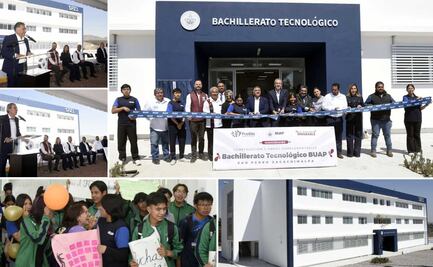 Así es el nuevo Bachillerato Tecnológico de San Pedro Zacachimalpa