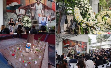 Familiares, amigos y estudiantes despiden y rinden homenaje a Hugo Alejandro