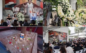 Familiares, amigos y estudiantes despiden y rinden homenaje a Hugo Alejandro
