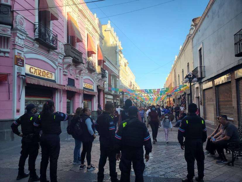 El alcalde Adán Domínguez encabezó un operativo en el Centro Histórico de Puebla | Fotos Ayuntamiento de Puebla