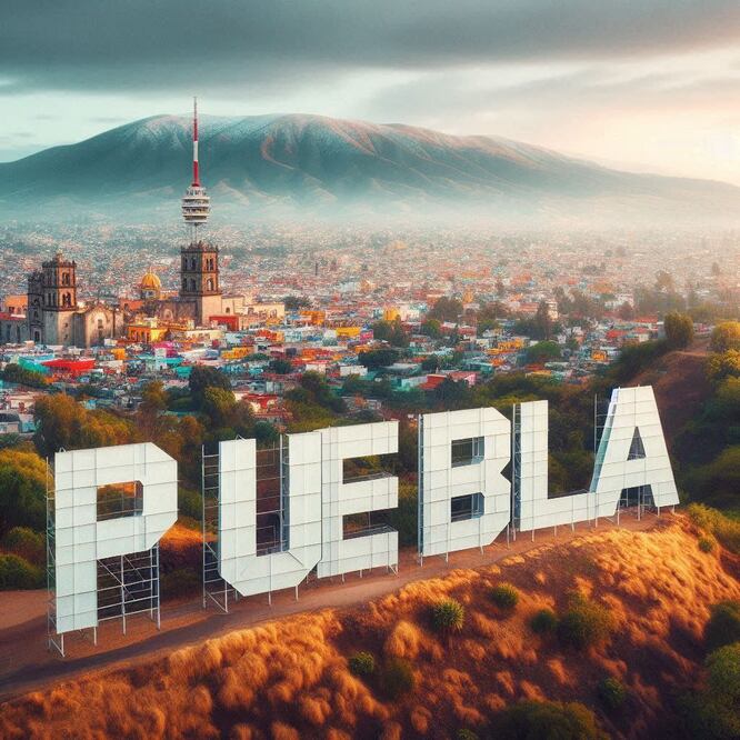 Hollywood en Puebla, así se ve con IA | BING