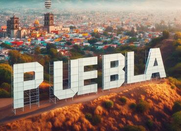 Inteligencia Artificial recrea Puebla al estilo Hollywood