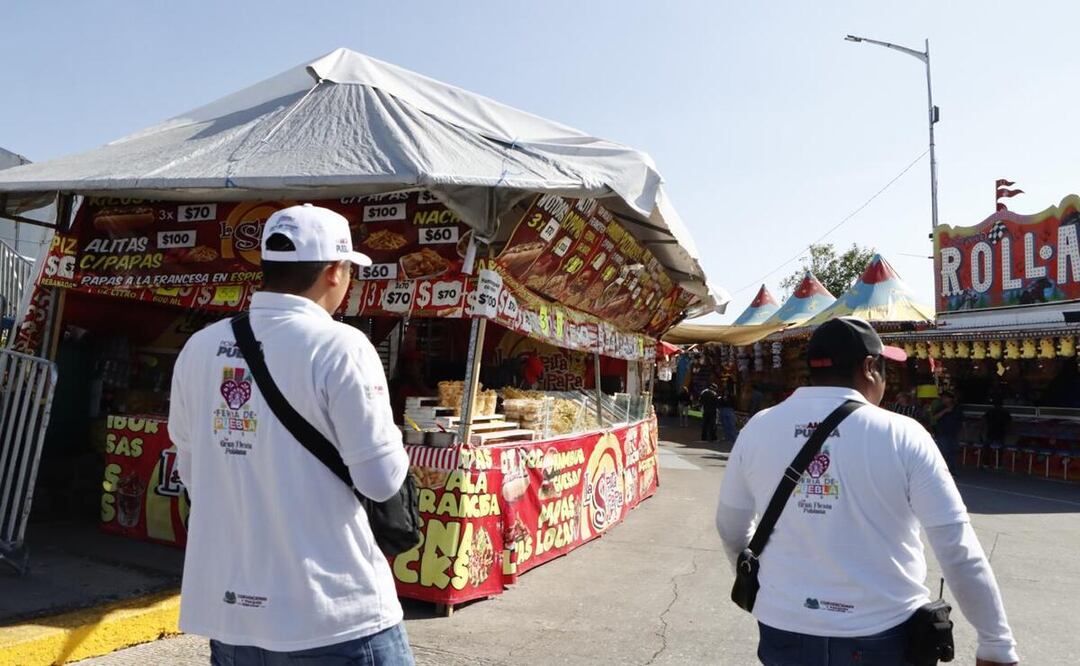 PROFECO verificó los precios en los establecimientos de la Feria de Puebla | Fotos: Gobierno del Estado