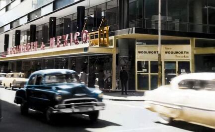 Qué había antes de que se abriera la tienda Woolworth en la 5 de Mayo