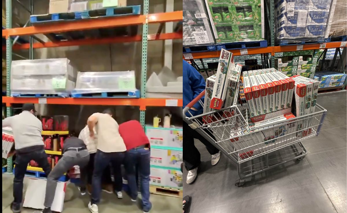 VIDEO Revendedores causan caos en Costco por tarjetas de Pokémon