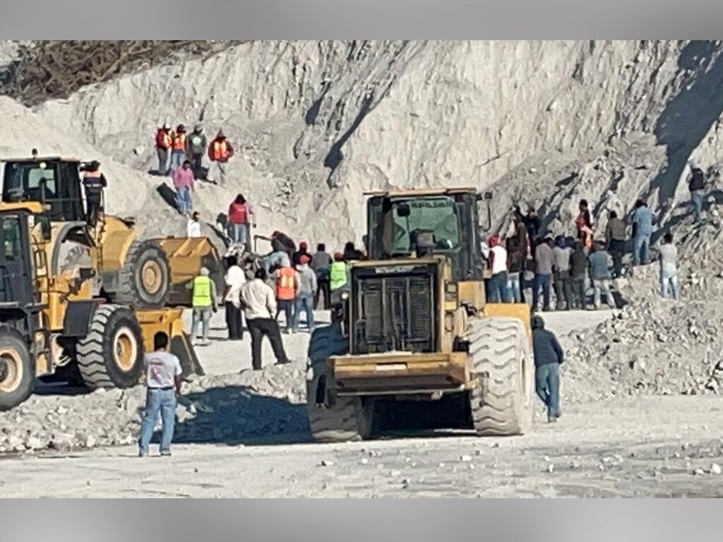 Un muerto y al menos un herido deja derrumbe de mina ubicada en San Nicolás Buenos Aires y Guadalupe Victoria