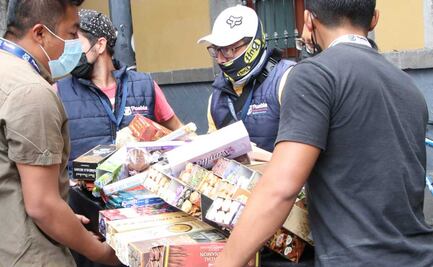Decomisan mercancía a artesanos del Centro Histórico