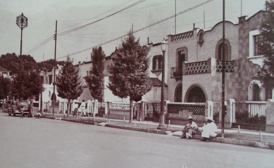 Esta es una imagen del Fraccionamiento San Francisco, la antigua colonia de ricos en Puebla | Foto: Twitter Puebla Antigua