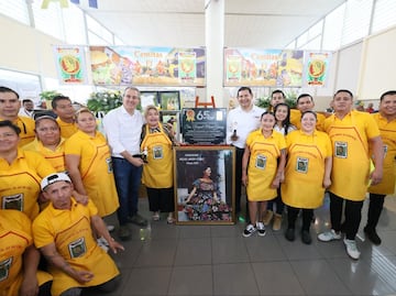 Armenta entrega recursos para obra comunitaria en 38 mercados y tianguis