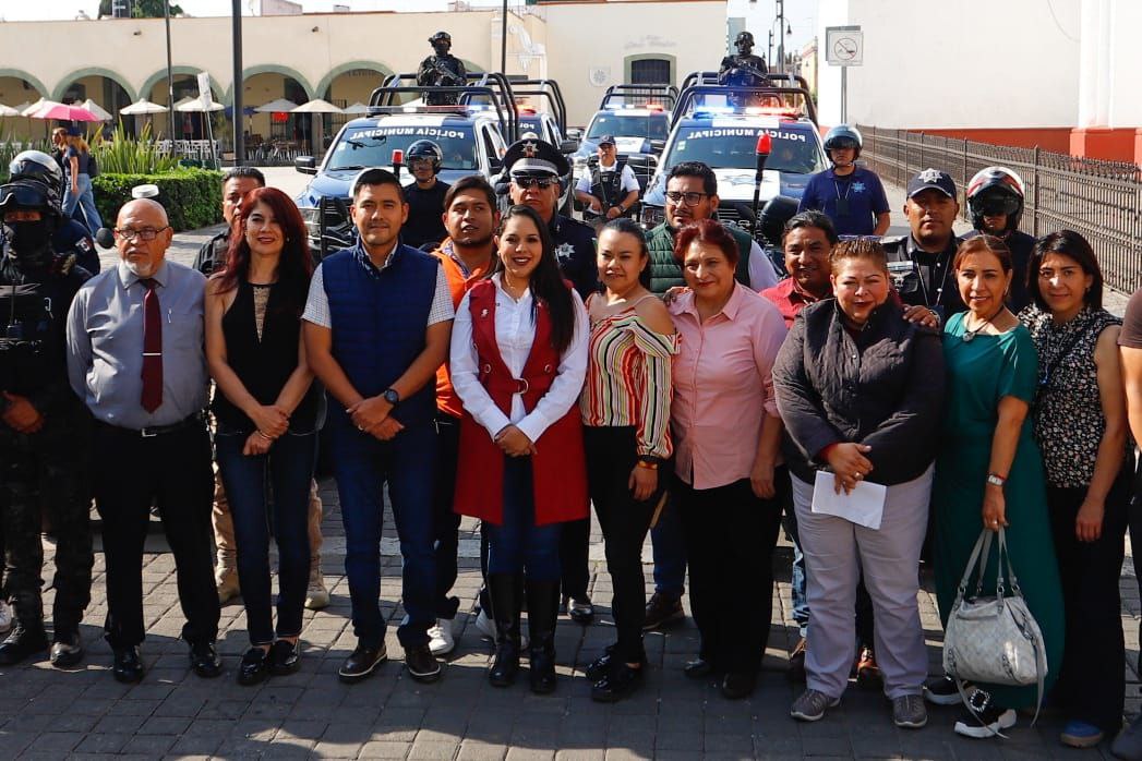 Tonantzin Fernández da banderazo de salida al operativo por el Buen Fin en San Pedro Cholula