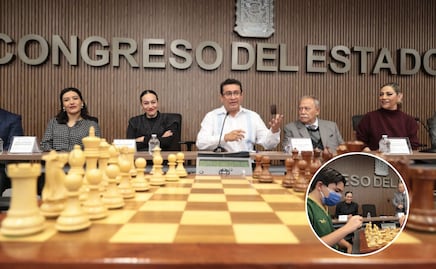 Fomenta Congreso del Estado la práctica del ajedrez en la niñez y la juventud poblana 
