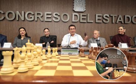 Fomenta Congreso del Estado la práctica del ajedrez en la niñez y la juventud poblana
