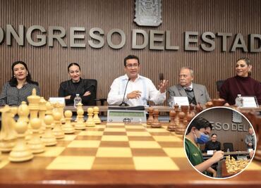 Fomenta Congreso del Estado la práctica del ajedrez en la niñez y la juventud poblana