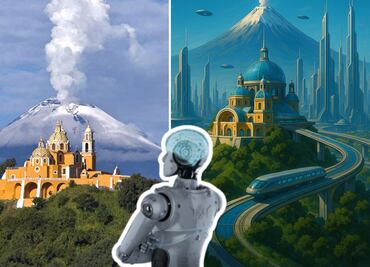 Inteligencia Artificial transforma fotos de Puebla en ciudades futuristas y así se ven