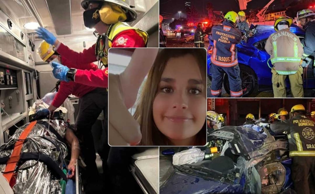 Paulina no logró sobrevivir tras el choque en los arrancones de Vía Atlixcáyotl | Foto: RRSS