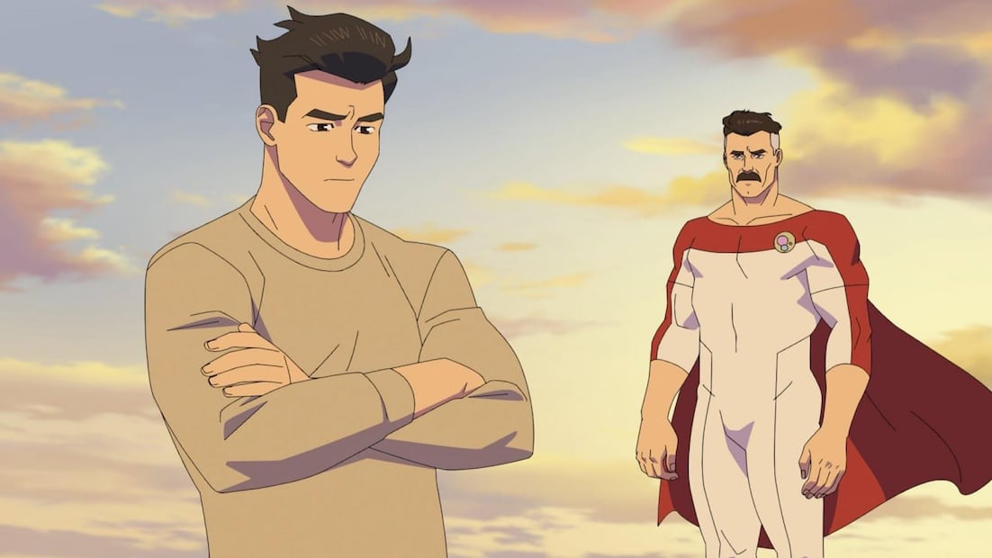 Uno de los puntos estelares de esta temporada es el arco de redención de Nolan/Omni-Man, el cual se aborda de forma interesante y dejará a los fans con ganas de más | Foto: Amazon Prime Video