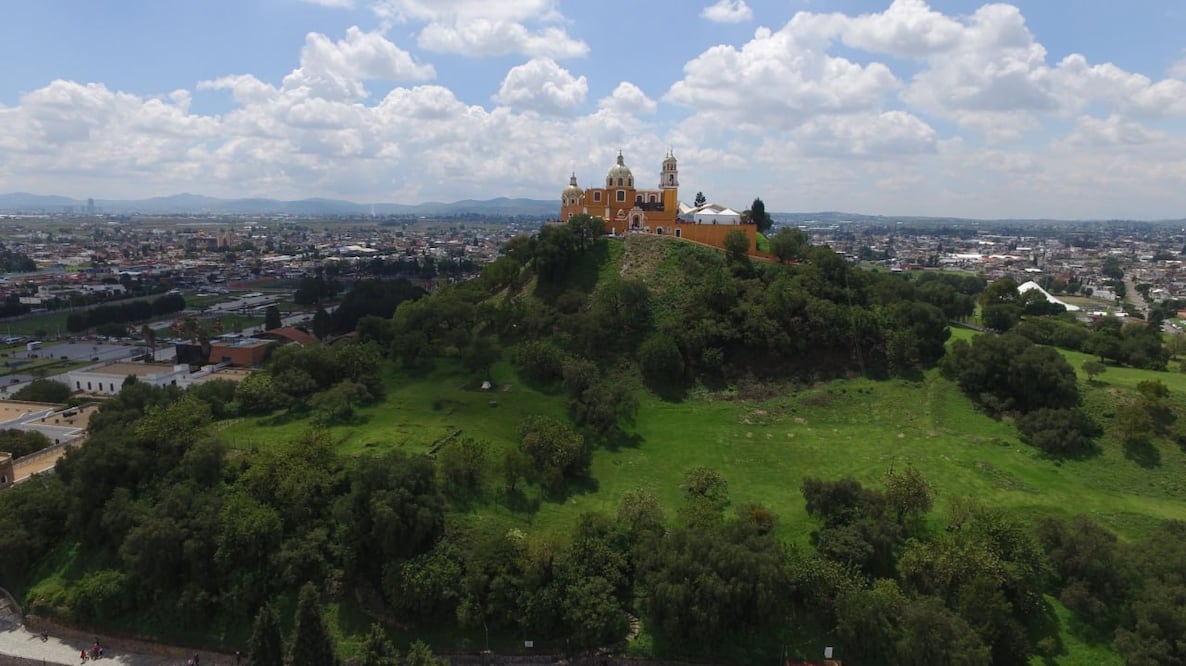 En Pirámide de Cholula hay una misteriosa puerta |Foto: Facebook Víctor Eduardo Cocolotl | Foto: EsImagen
