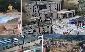 VIDEOS Así comenzó la inundación en Nepal: hay 160 muertos y 900 desaparecidos