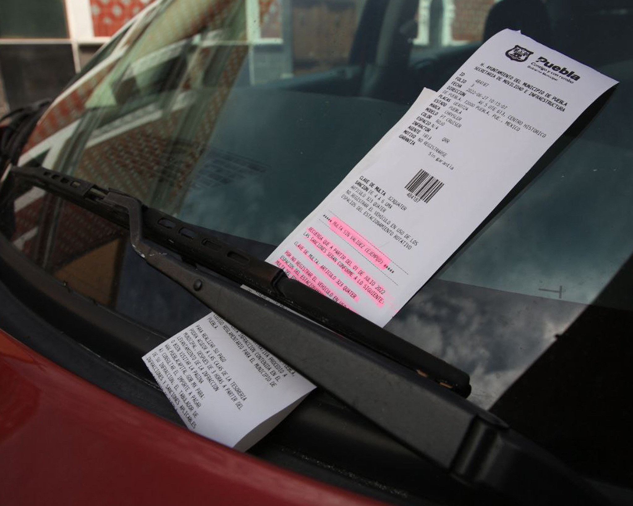 El Ayuntamiento de Puebla dará varios descuentos para el pago de multas atrasadas | Foto: Agencia Es Imagen para El Universal Puebla