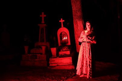 VIDEO. Fantasmas en el cementerio de Zacatlán se viralizan en TikTok