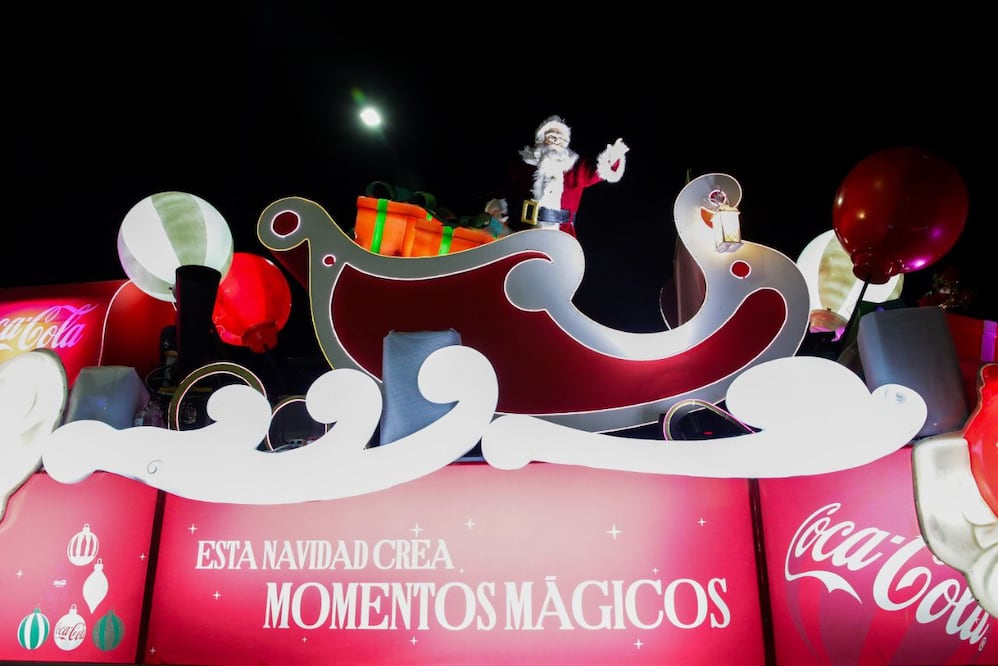La Caravana Coca-Cola llega a Puebla este miércoles 4 de diciembre | Foto: EsImagen