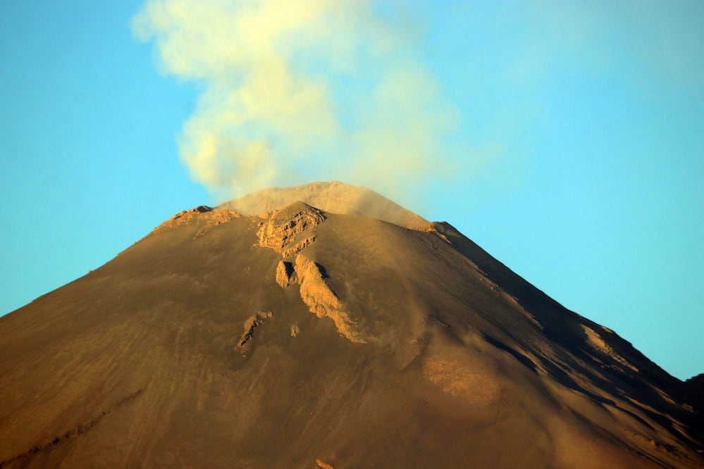 El Popocatépetl está activo desde 1994. Foto: Cuartoscuro