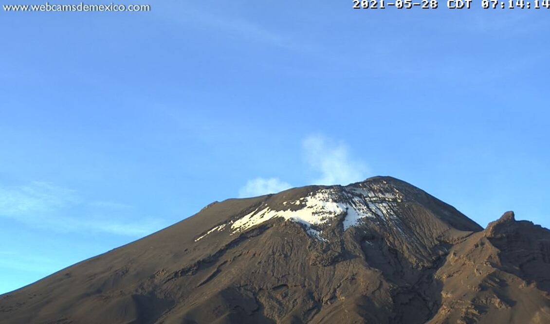 Reporte Volcán Popocatépetl