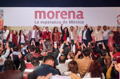 María Luisa Alcalde inicia gira nacional en Puebla; plantea vigilar desempeño de funcionarios