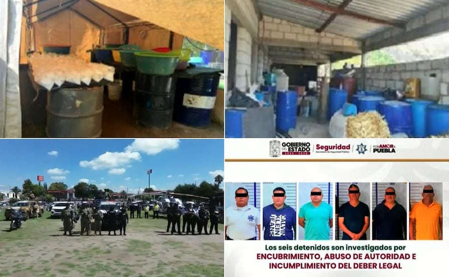 Desmantelan narcolaboratorio en Jopala que abastecía en Puebla y Veracruz