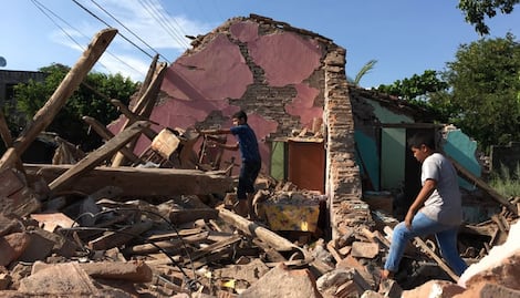 San Felipe Ayutla, epicentro del sismo de 2017