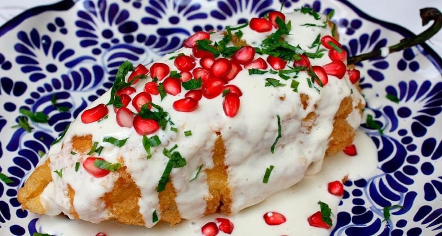 Los chiles en nogada son un delicioso platillo de temporada | Foto: México Desconocido