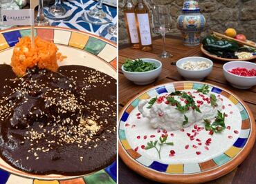 Dónde comer chiles en nogada auténticos y mole poblano cerca de CDMX