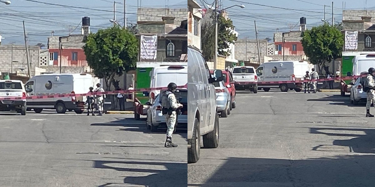 Dos cuerpos fueron hallados en una fosa durante un cateo realizado por personal de la Fiscalía de Puebla / Foto: EsImagen