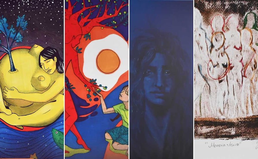 Se inaugura la exposición “Artistas Naranjas” en la Biblioteca Central Universitaria