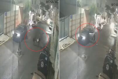 VIDEO capta secuestro de una mujer en Granjas de San Isidro en la ciudad de Puebla