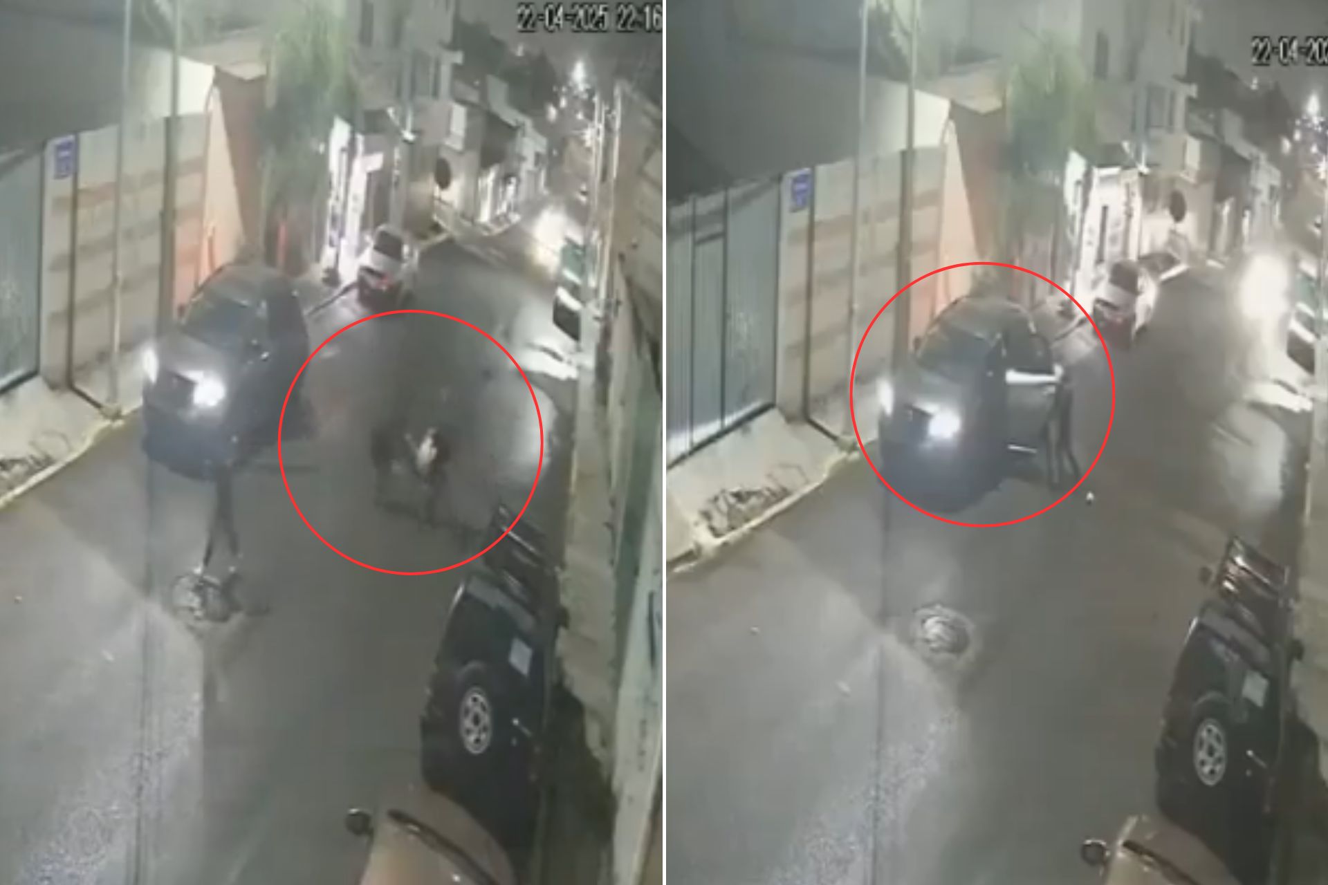 VIDEO capta secuestro de una mujer en Granjas de San Isidro en la ciudad de Puebla