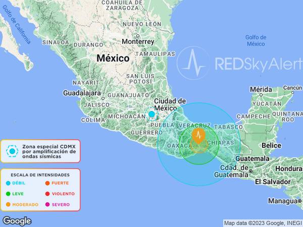 No se reportaron personas lesionadas ni afectaciones estructurales tras el sismo de este 6 de octubre | Foto: Especial