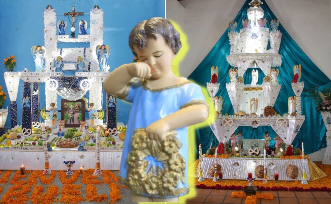 En el evento de ofrendas en Huaquechula 2024 se pueden admirar 28 altares monumentales I Foto: EsImagen/Especial