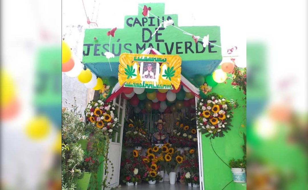 En esta capilla poblana se venera a Jesús Malverde | Google Maps