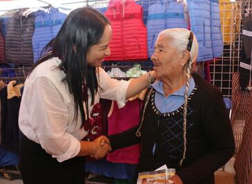 Liz Sánchez pidió elegir en la encuesta a un perfil competitivo que represente los valores de la 4T